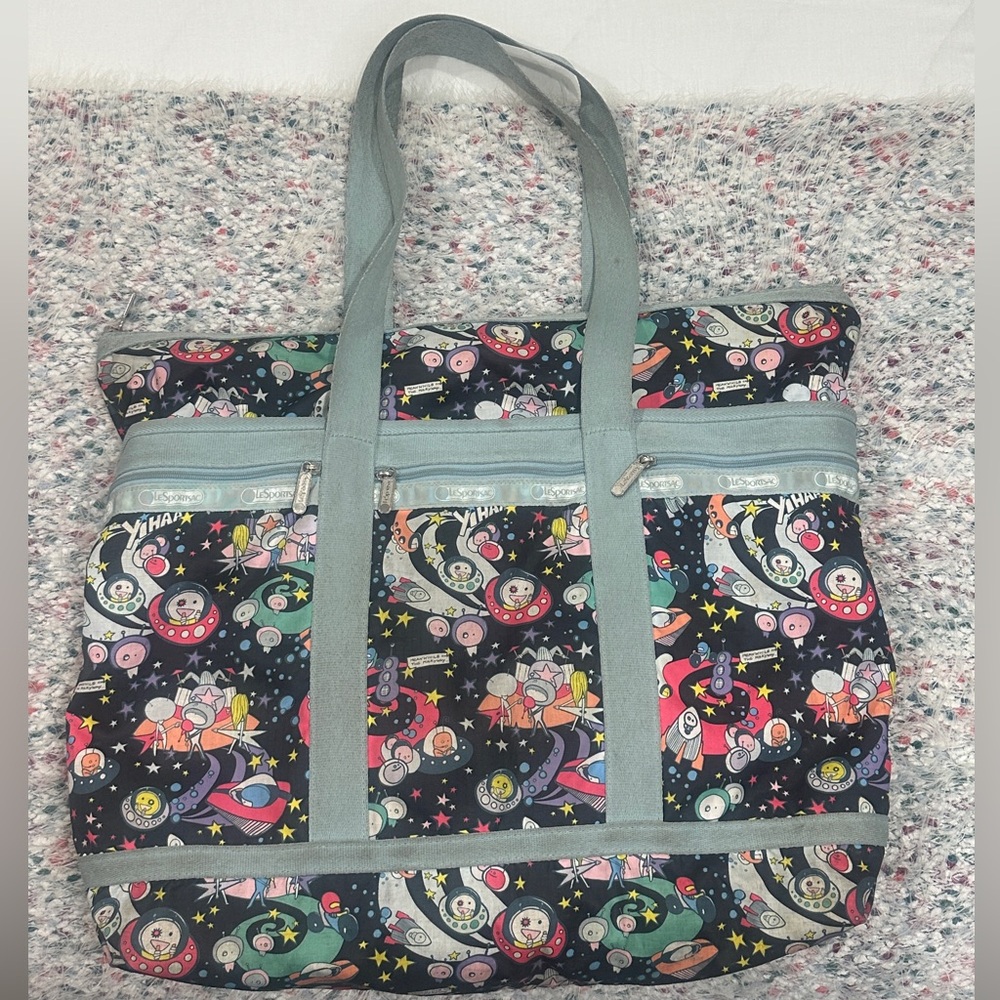 Vintage Lesportsac Spaceship Tote